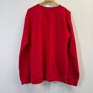 Hannah Friend Simply Bare Mens Embroidered Embroidered Sweatshirt Size XL USA